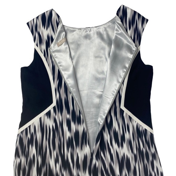 Planet Sleeveless Ikat Fully Lined Dress Zip Up Back  - Size 14 - Picture 4 of 12